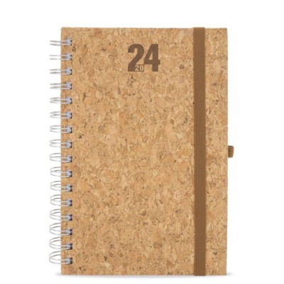 Agenda de corcho ecológica personalizada